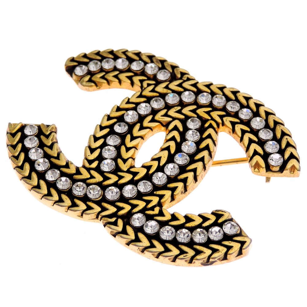 Chanel Brooch Silver — view 2