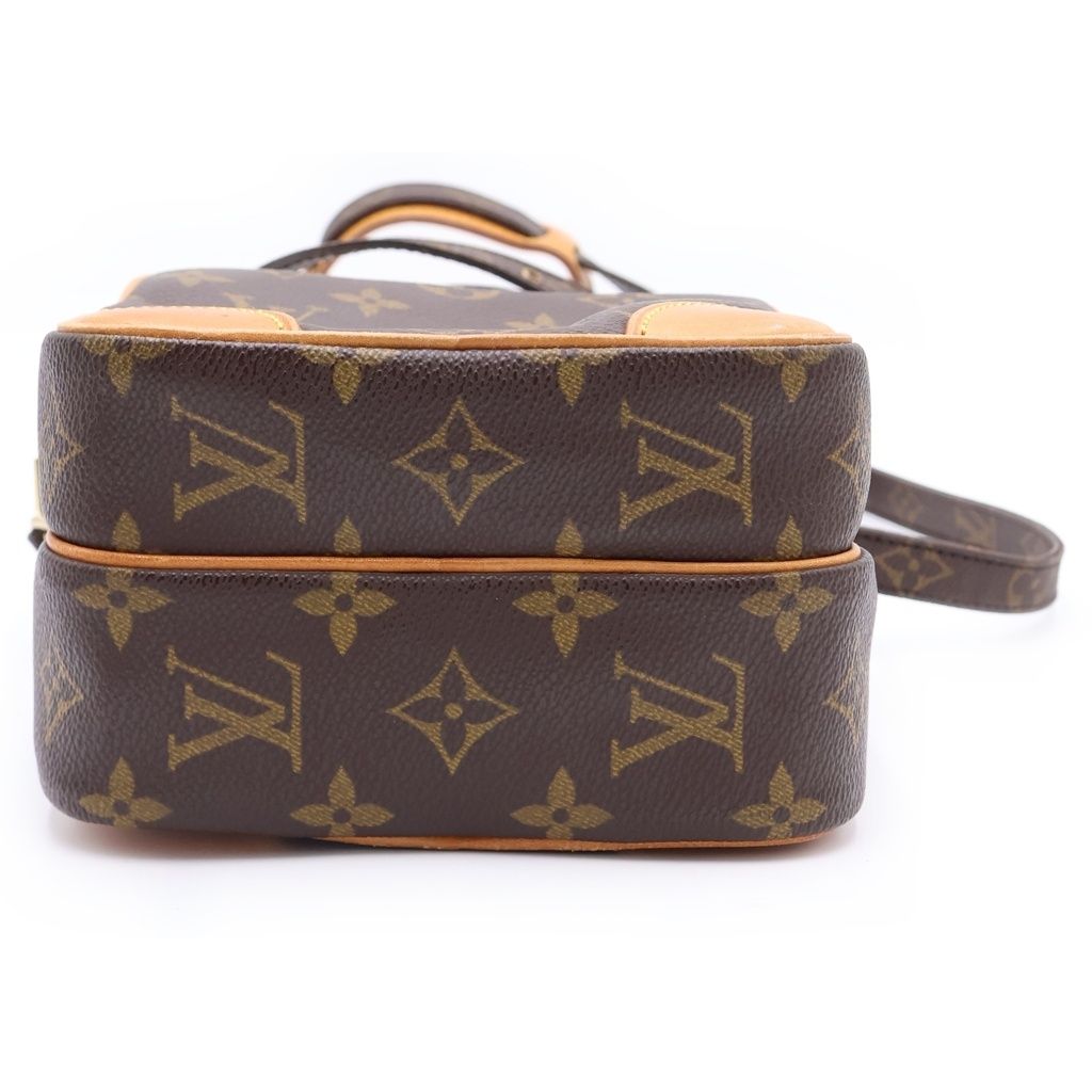 Louis Vuitton Monogram Amazon Mini Shoulder Bag Brown Leather Gold — view 4