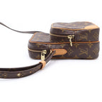 Louis Vuitton Monogram Amazon Mini Shoulder Bag Brown Leather Gold — view 3