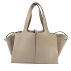 Celine Trifold Leather Tote Beige