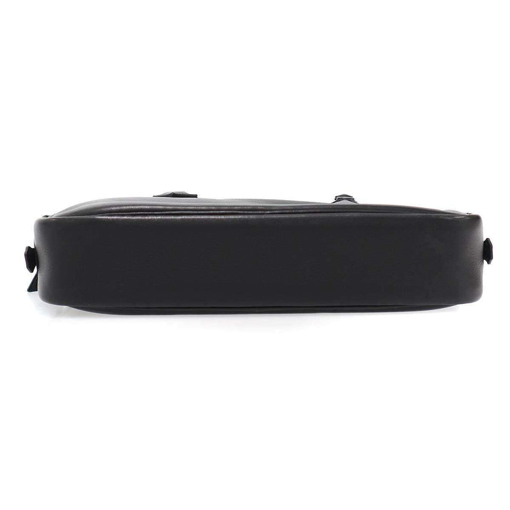 Hermes Plume Mini Elan Mini Leather Handbag Black — view 4