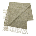 Hermes Logo Scarf Green Cashmere — view 2