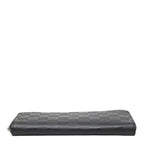 Louis Vuitton Damier Infini Zippy Wallet Vertical Zip Around Onyx Black Leather — view 3