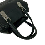 Chanel Card and Choco Bar Caviar Leather Handbag Black — view 4