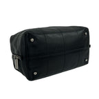 Chanel Card and Choco Bar Caviar Leather Handbag Black — view 7