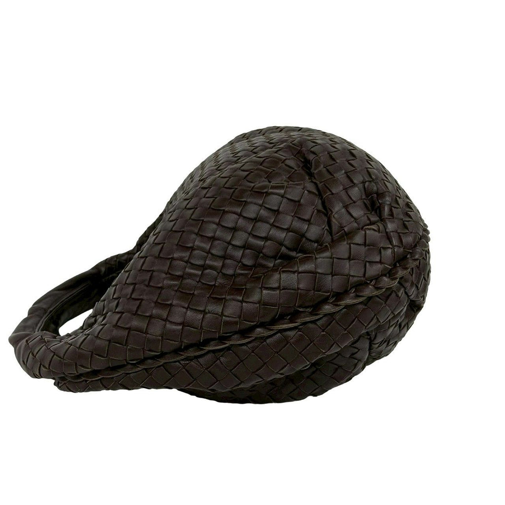 Bottega Veneta Hobo Intrecciato Leather Handbag Mini Tote Brown — view 5