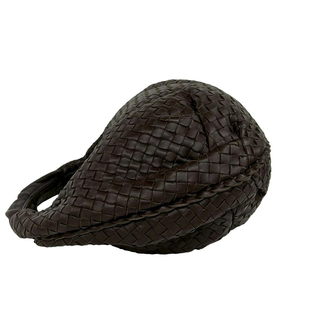 Bottega Veneta Hobo Intrecciato Leather Handbag Mini Tote Brown — view 5