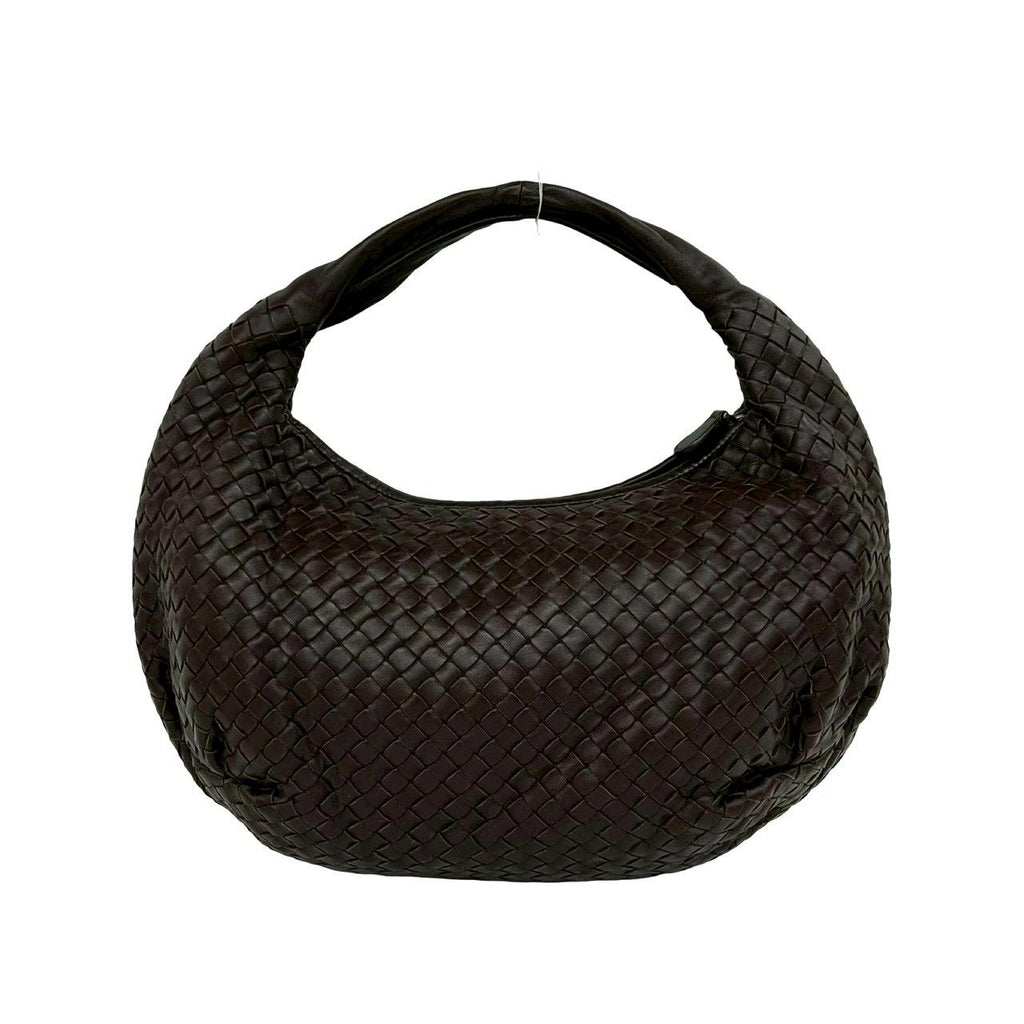 Bottega Veneta Hobo Intrecciato Leather Handbag Mini Tote Brown — view 3