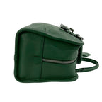 Loewe Amazona 28 Anagram Logo Leather Mini Boston Bag Green — view 6