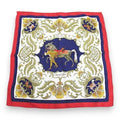 Hermes Vintage Scarf Carre 45 Cheval Turc Turkish Horse Silk