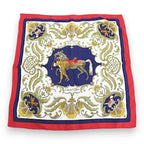 Hermes Vintage Scarf Carre 45 Cheval Turc Turkish Horse Silk