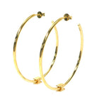 Celine Earrings Gold — view 3