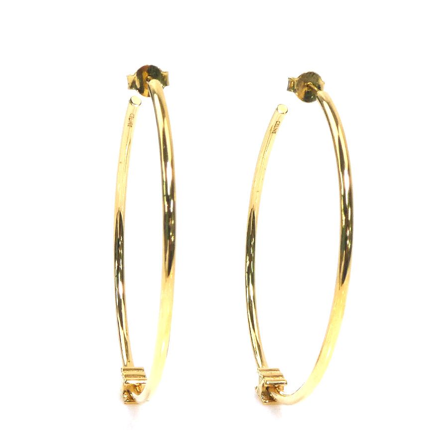 Celine Earrings Gold — view 2