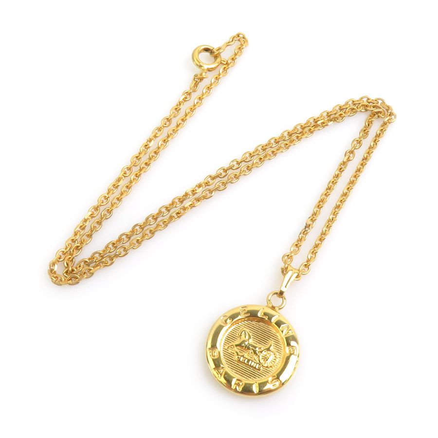 Celine Necklace Gold — view 2