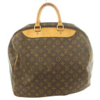 Louis Vuitton Monogram Evasion Boston Bag Tote Hand Canvas Leather Brown Beige — view 2
