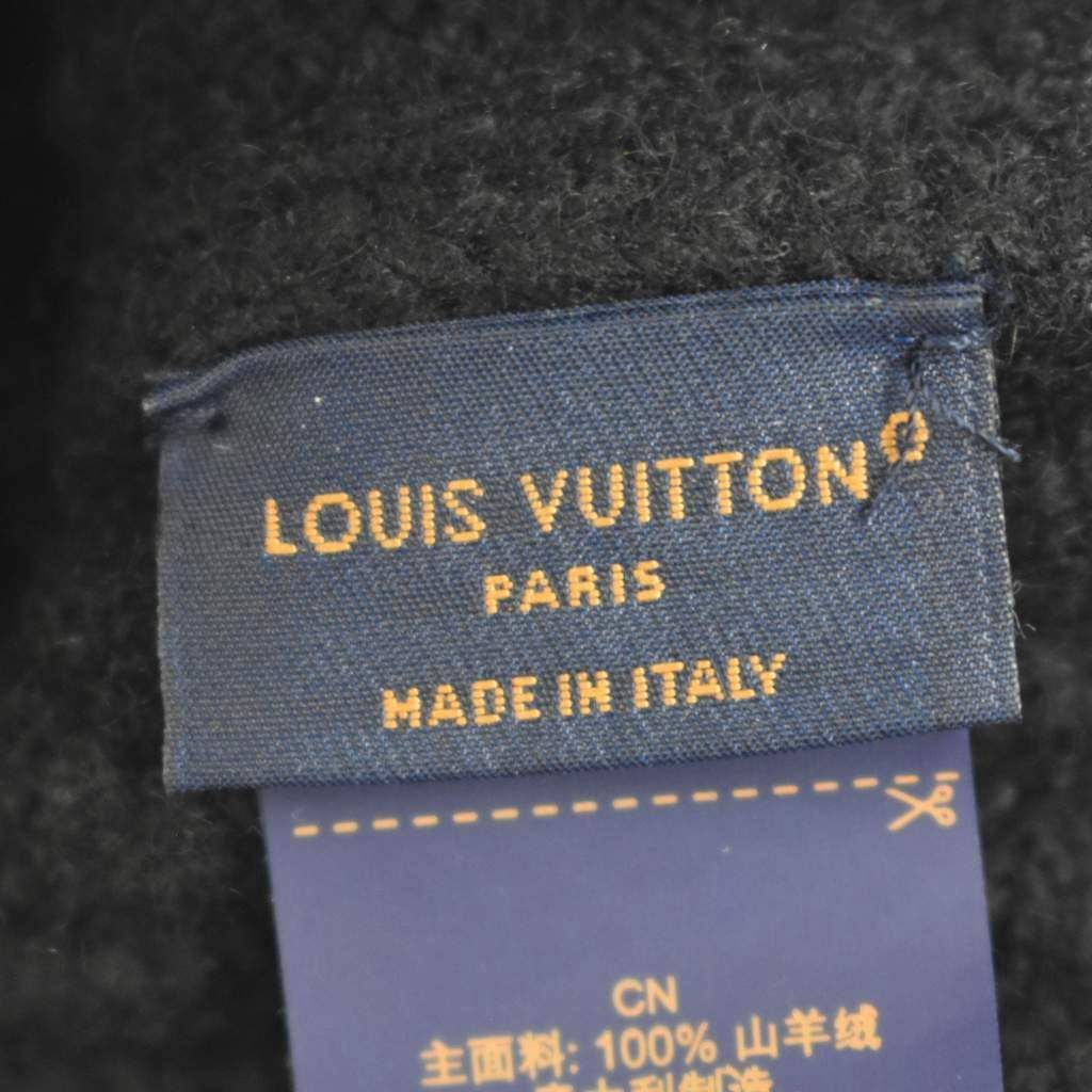 Louis Vuitton LV Spark Knit Cap Hat Black — view 8