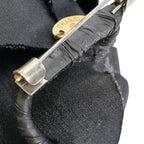 Chanel Camellia Pin Brooch Corsage Black — view 6
