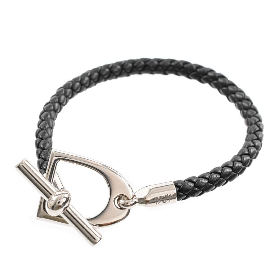 Hermes Bracelet Etrier Silver