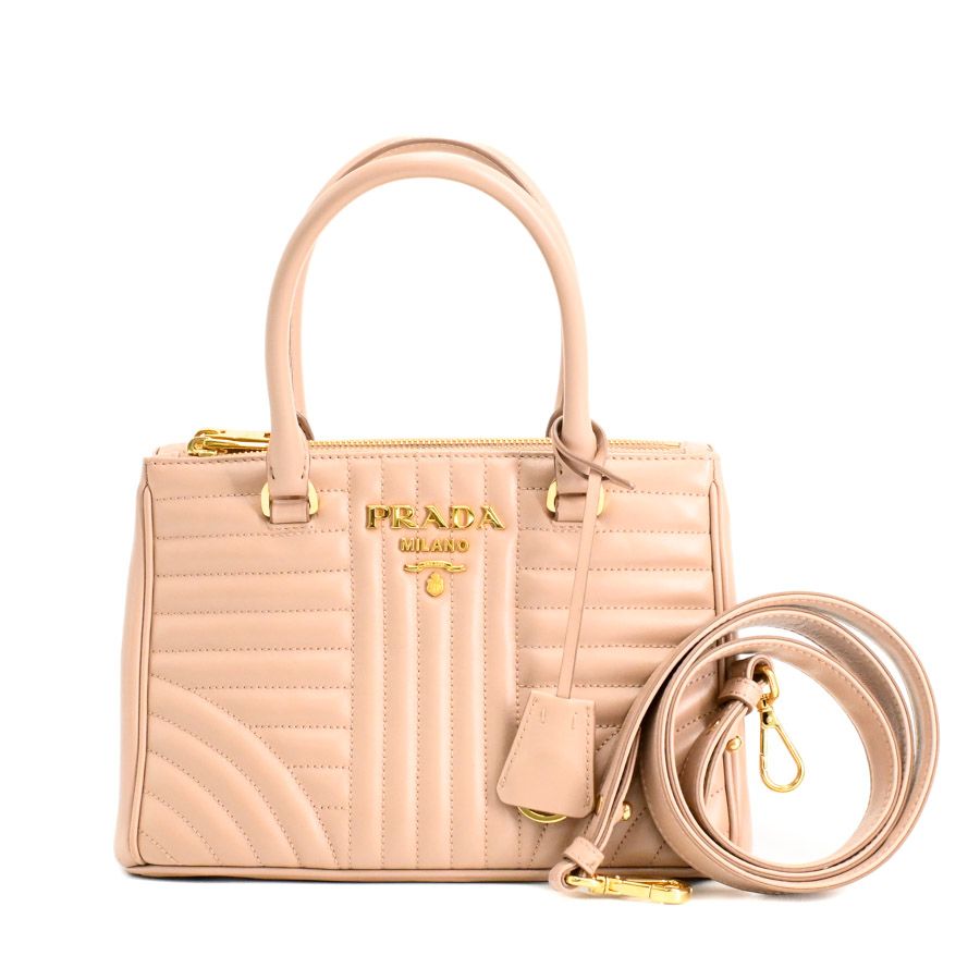 Prada Handbag 2-Way Pink