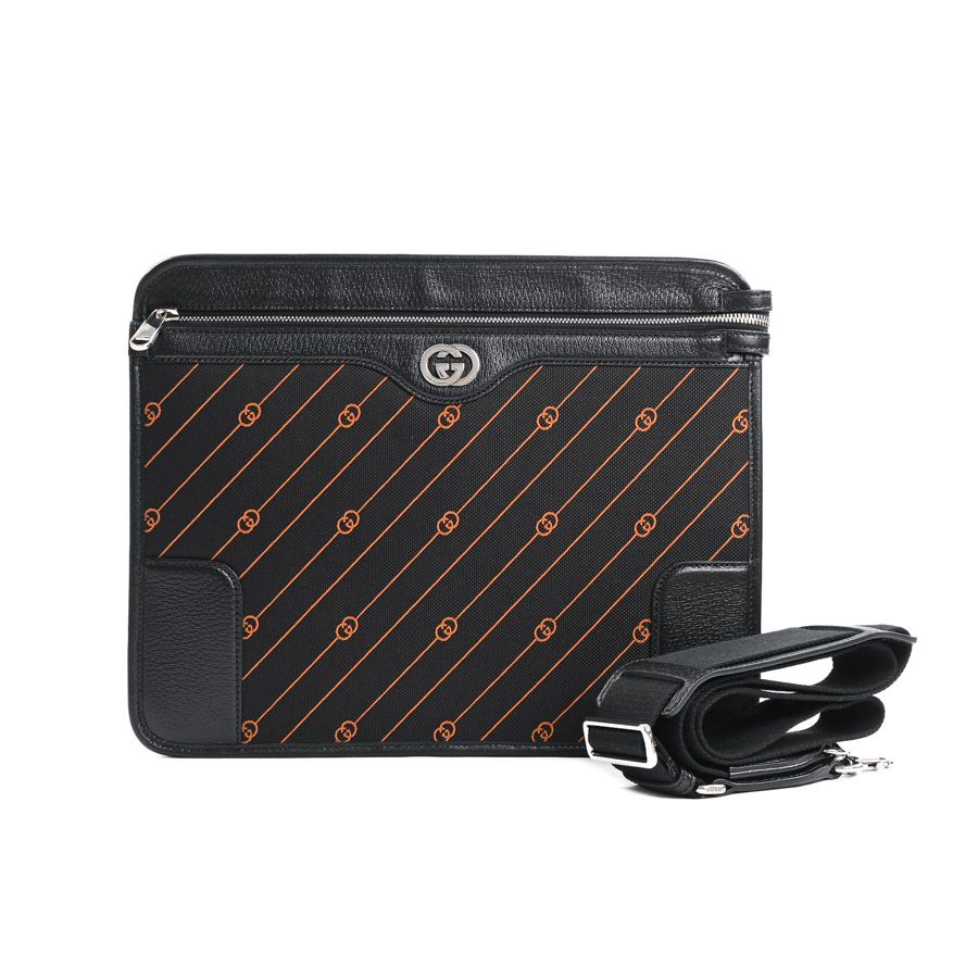 Gucci Briefcase Business Interlocking