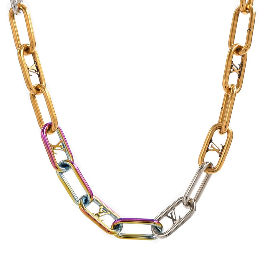 Louis Vuitton Necklace Collier Signature Chain