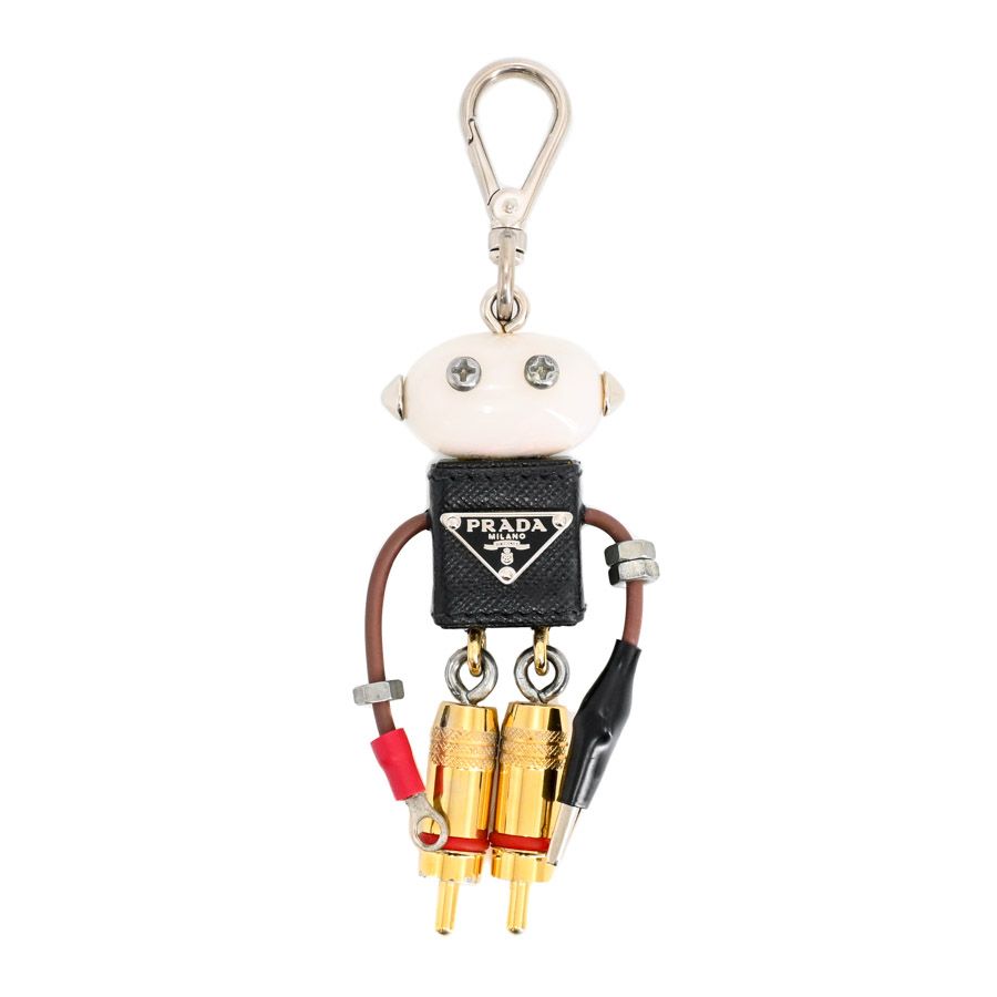 Prada Charm Robot Keychain