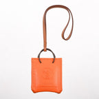 Hermes Charm Sac Orange Keychain — view 2