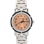 Hermes Watch Clipper Silver
