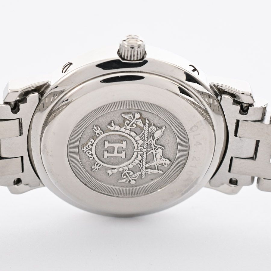 Hermes Watch Clipper Silver — view 6