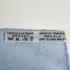 Hermes Carre 90 le Geographe Geographer Scarf Silk Blue White Multicolor — view 2