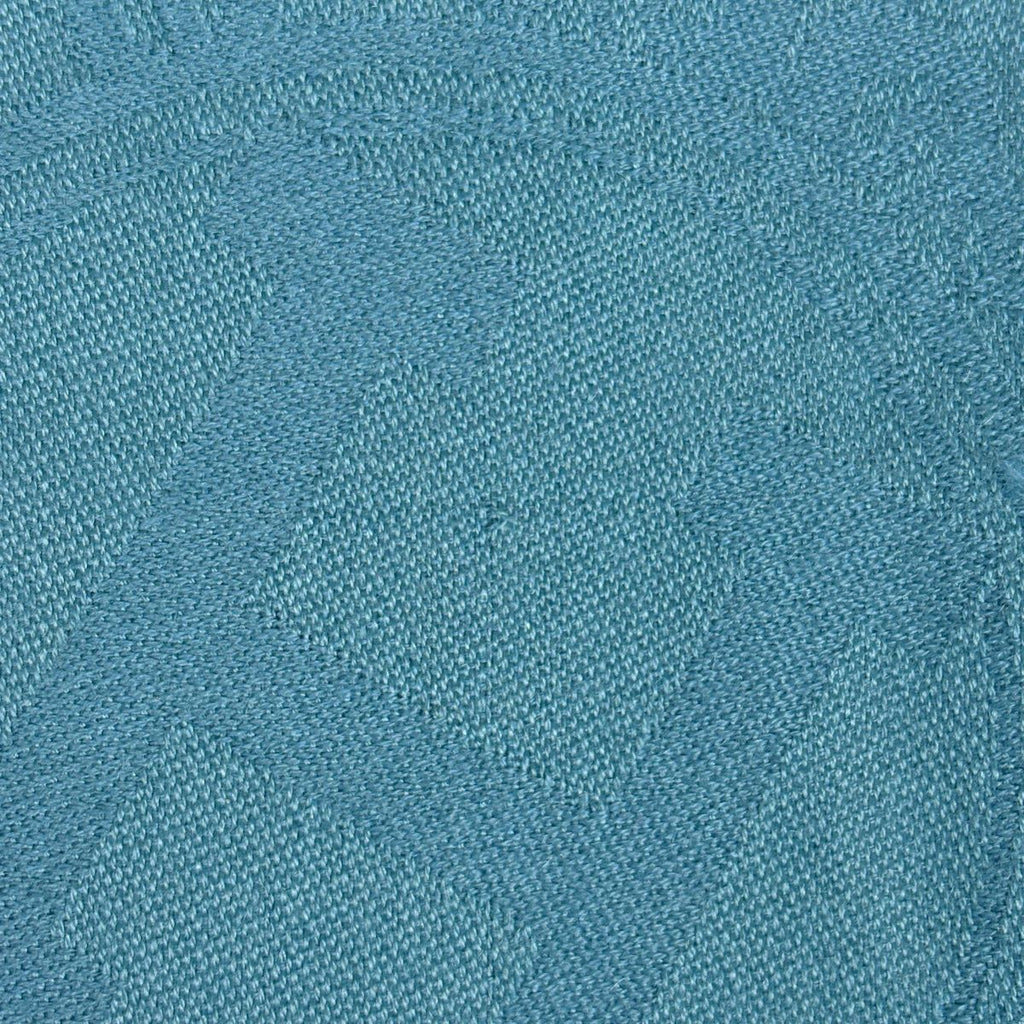 Hermes Logo Shawl Scarf Cashmere Silk Blue — view 4
