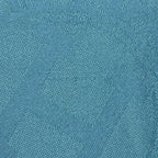 Hermes Logo Shawl Scarf Cashmere Silk Blue — view 4