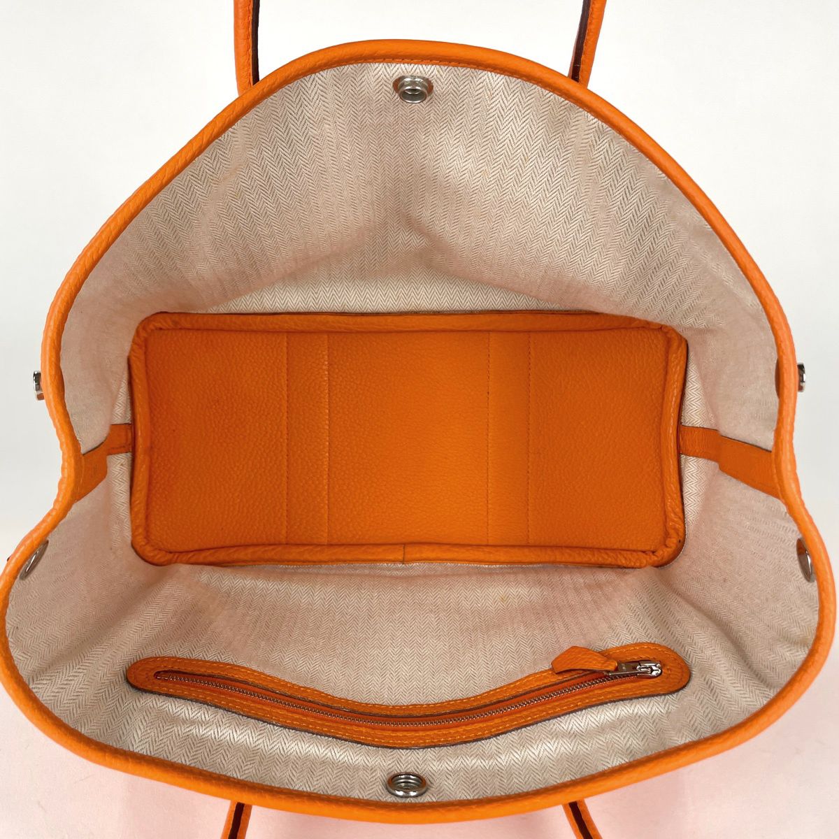 Hermes Garden Party TPM Tote Negonda Capucines — view 8