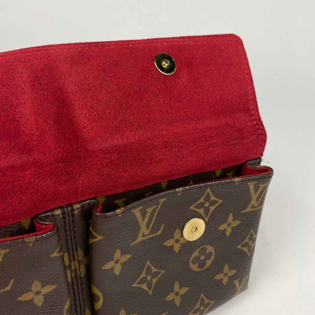 Louis Vuitton Viva-Cite MM Shoulder Bag Monogram Brown — view 4