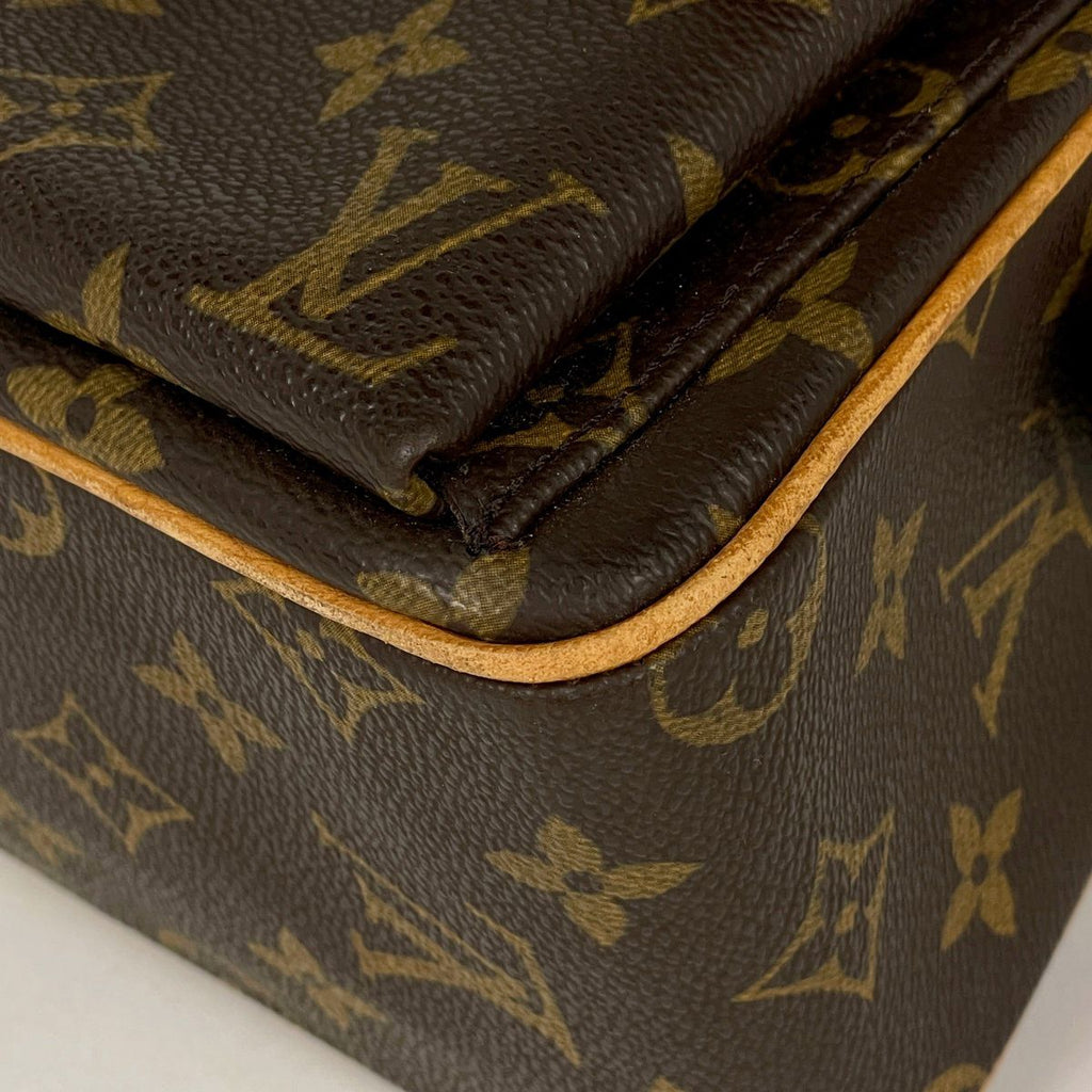 Louis Vuitton Viva-Cite MM Shoulder Bag Monogram Brown — view 3