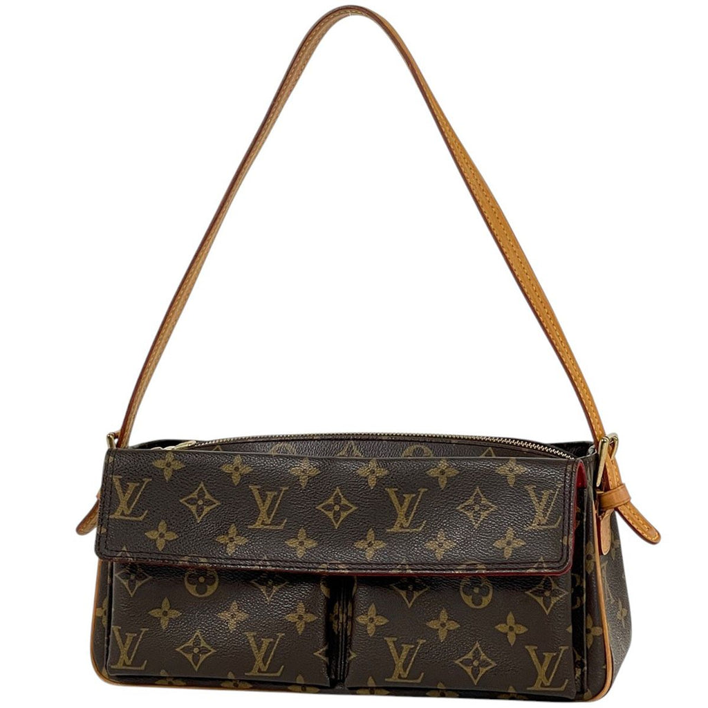 Louis Vuitton Viva-Cite MM Shoulder Bag Monogram Brown