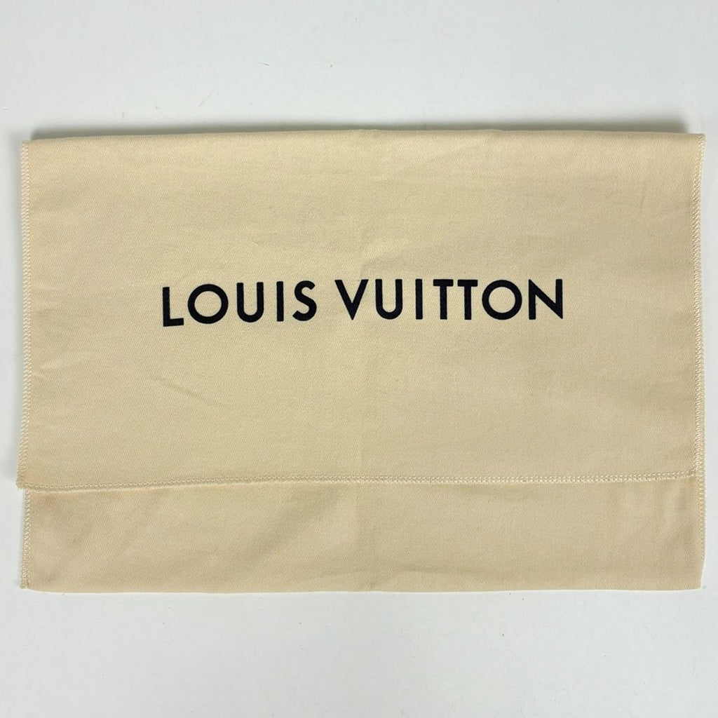 Louis Vuitton Mini Dopp Kit Monogram Heritage Leather Chien Blue Handbag — view 7