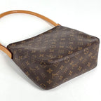 Louis Vuitton Looping MM Shoulder Bag Monogram Brown — view 2
