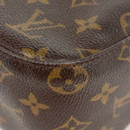 Louis Vuitton Looping MM Shoulder Bag Monogram Brown — view 3