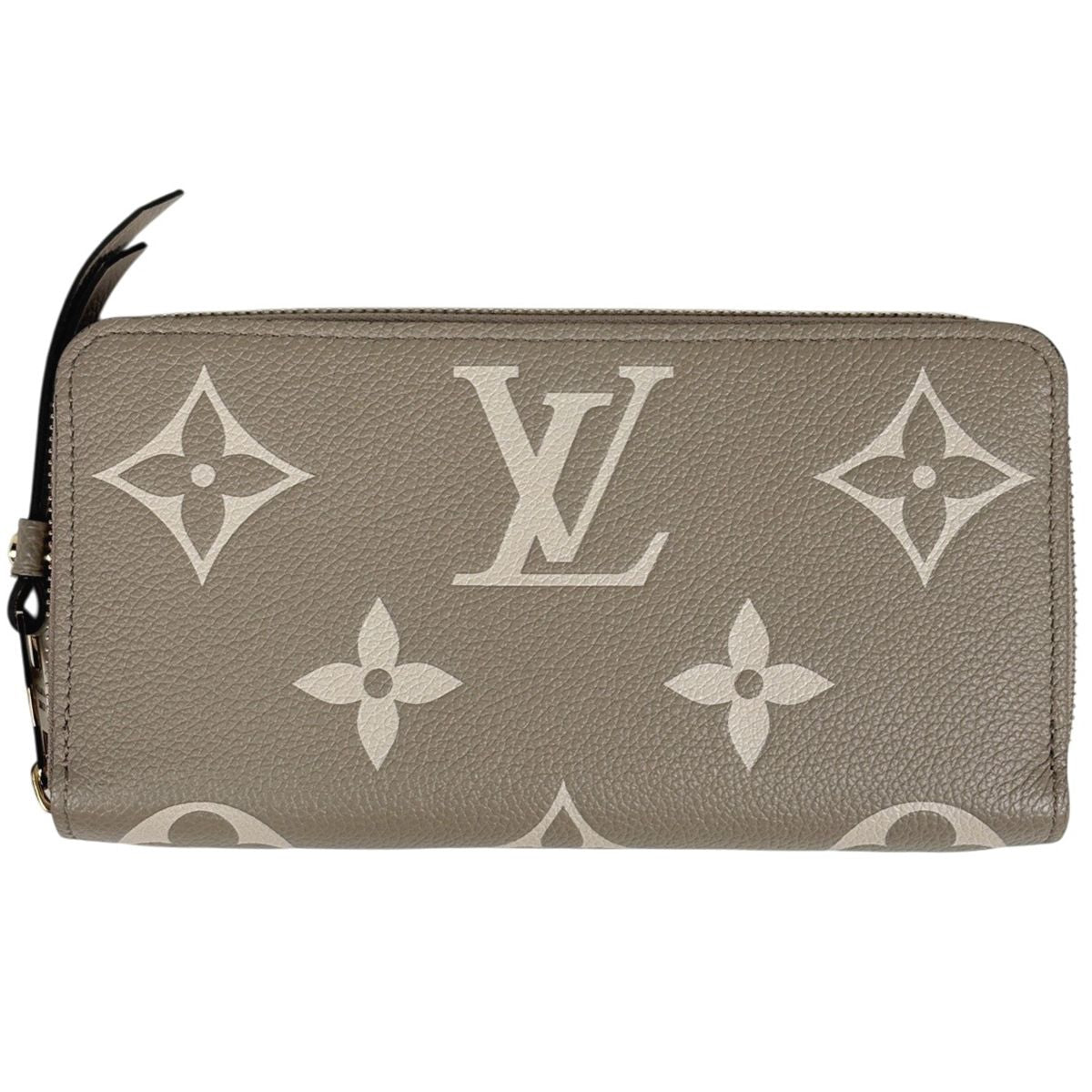 Louis Vuitton Zippy Wallet Zip Around Monogram Giant Tourterelle Cream