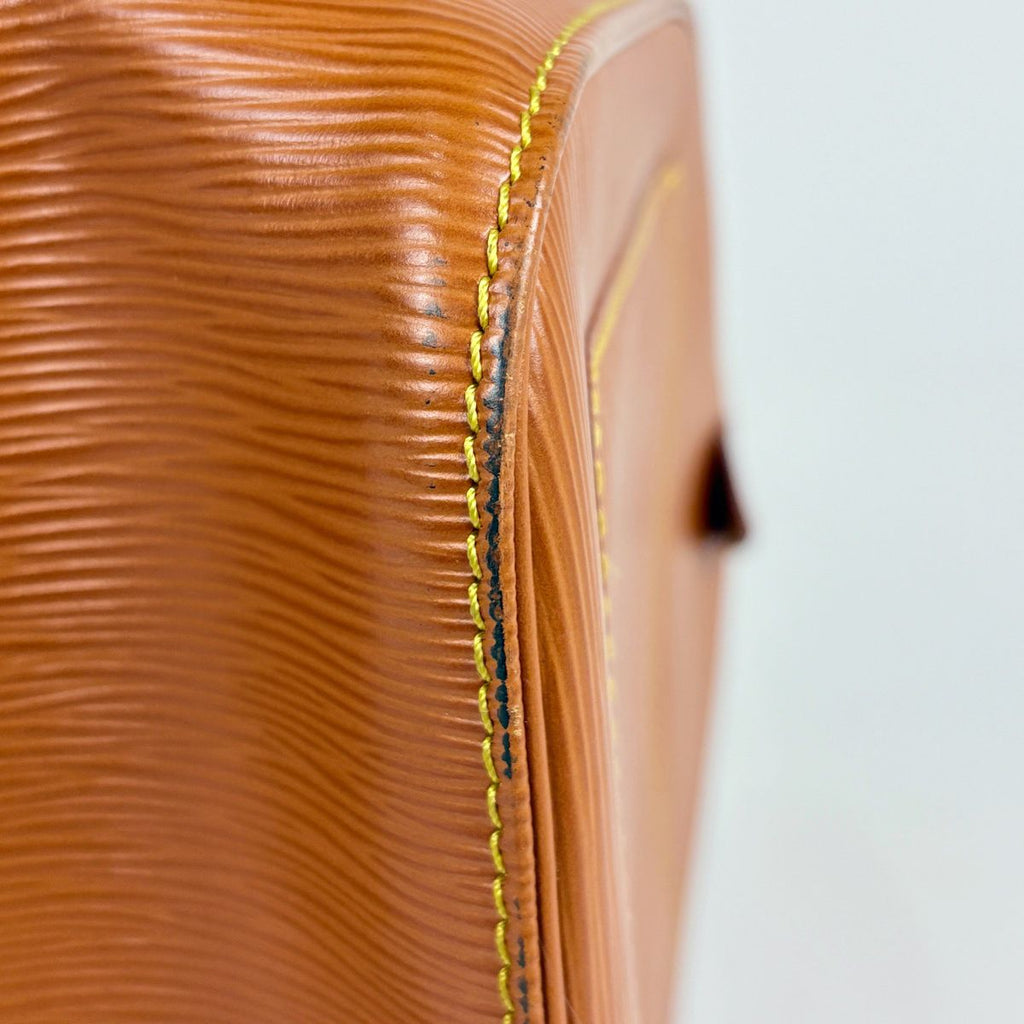 Louis Vuitton Keepall 50 Boston Bag Epi Cipango Gold — view 4