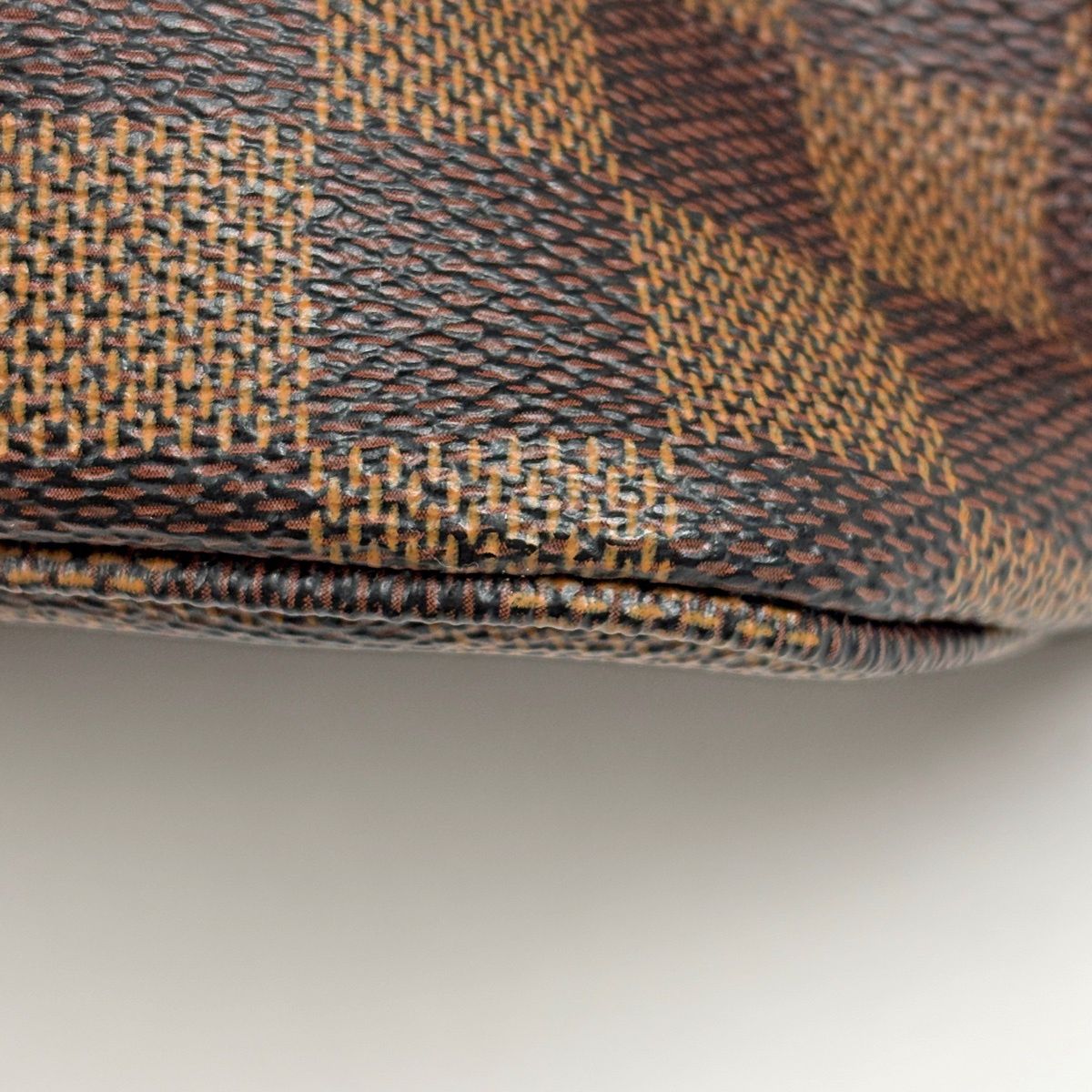 Louis Vuitton Shoulder Bag Tote Damier Brown — view 3
