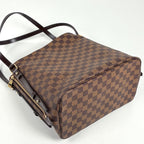 Louis Vuitton Shoulder Bag Tote Damier Brown — view 2