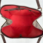 Louis Vuitton Shoulder Bag Tote Damier Brown — view 6