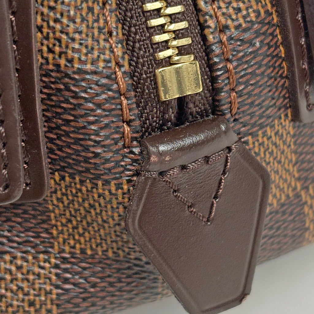 Louis Vuitton Shoulder Bag Tote Damier Brown — view 4