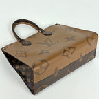 Louis Vuitton On The Go MM 2-Way Monogram Giant Tote Reverse Brown — view 2