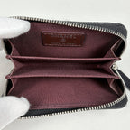 Chanel CC Logo Coin Case Card Caviar Leather Black — view 6