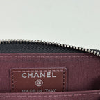 Chanel CC Logo Coin Case Card Caviar Leather Black — view 5