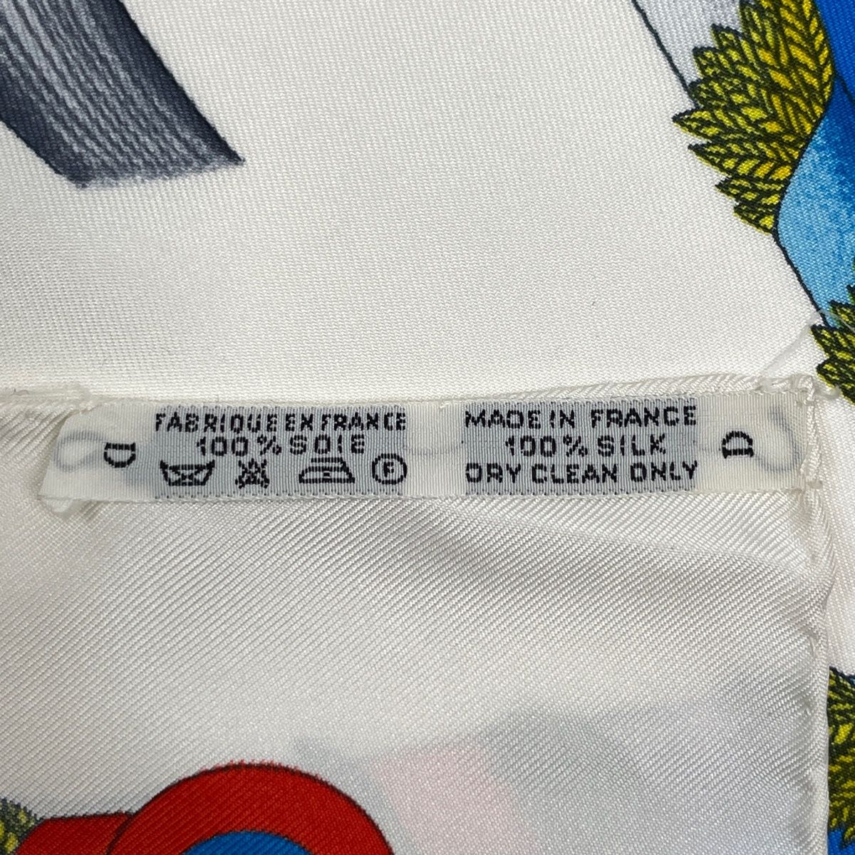 Hermes Carre 90 L'armee Imperiale Russe Russian Military Museum Scarf Silk Blue — view 2