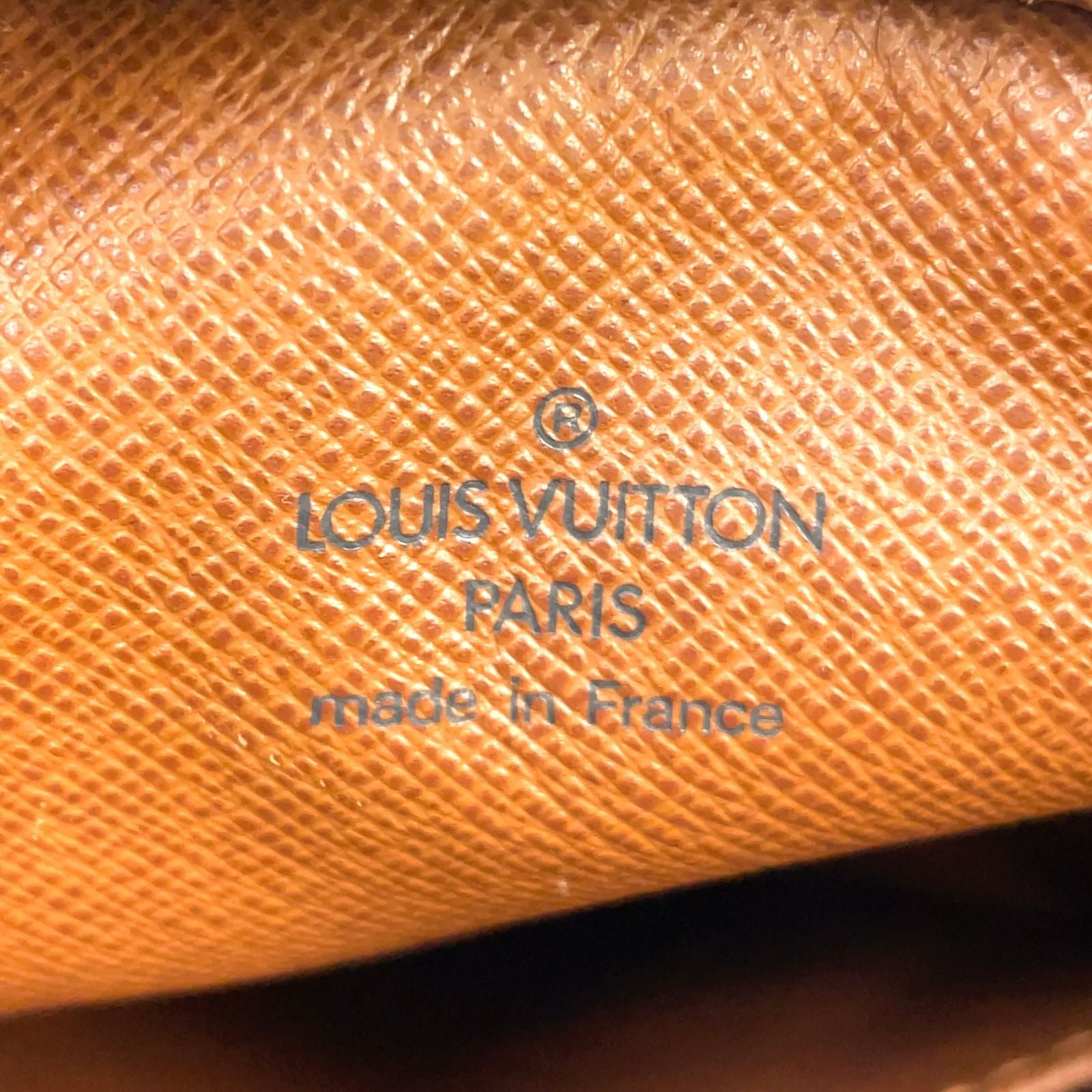 Louis Vuitton Danube Monogram Leather Brown Light Shoulder Bag Gold — view 4